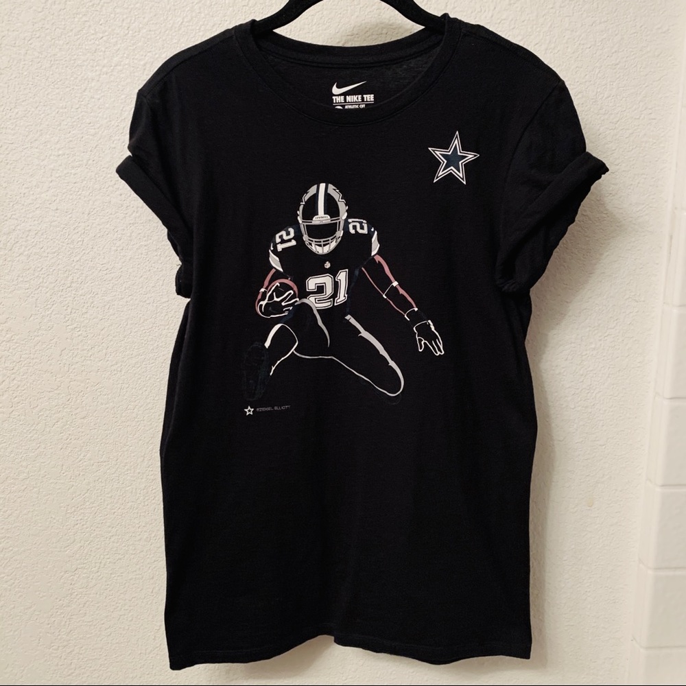 Dallas Cowboys Ezekiel Elliot Silhouette Tee
